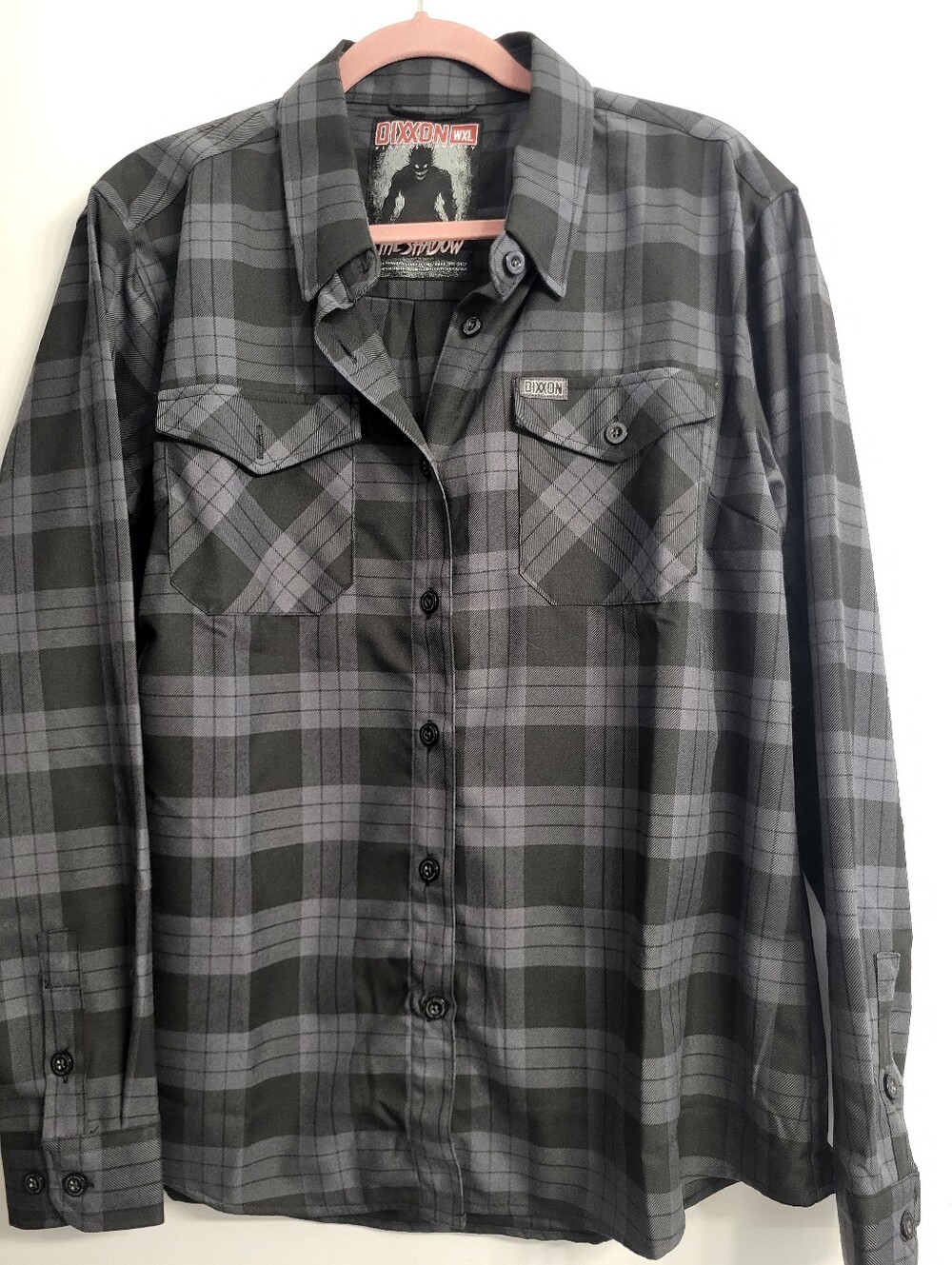 NEW-Dixxon Flannel The Shadow - Women's Flannel Shirt (WXL) - Picture 2 of 3